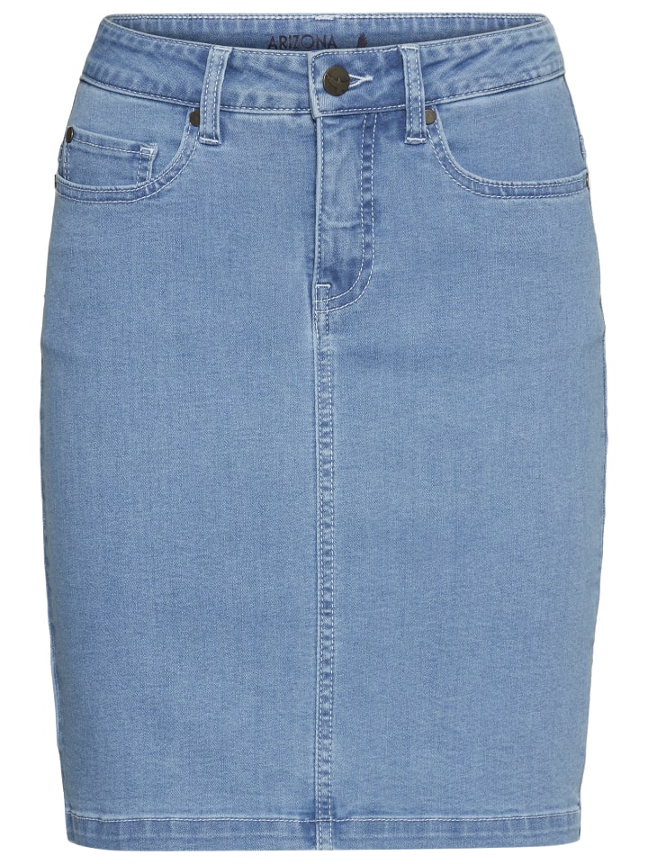 Jeansrock in bleached