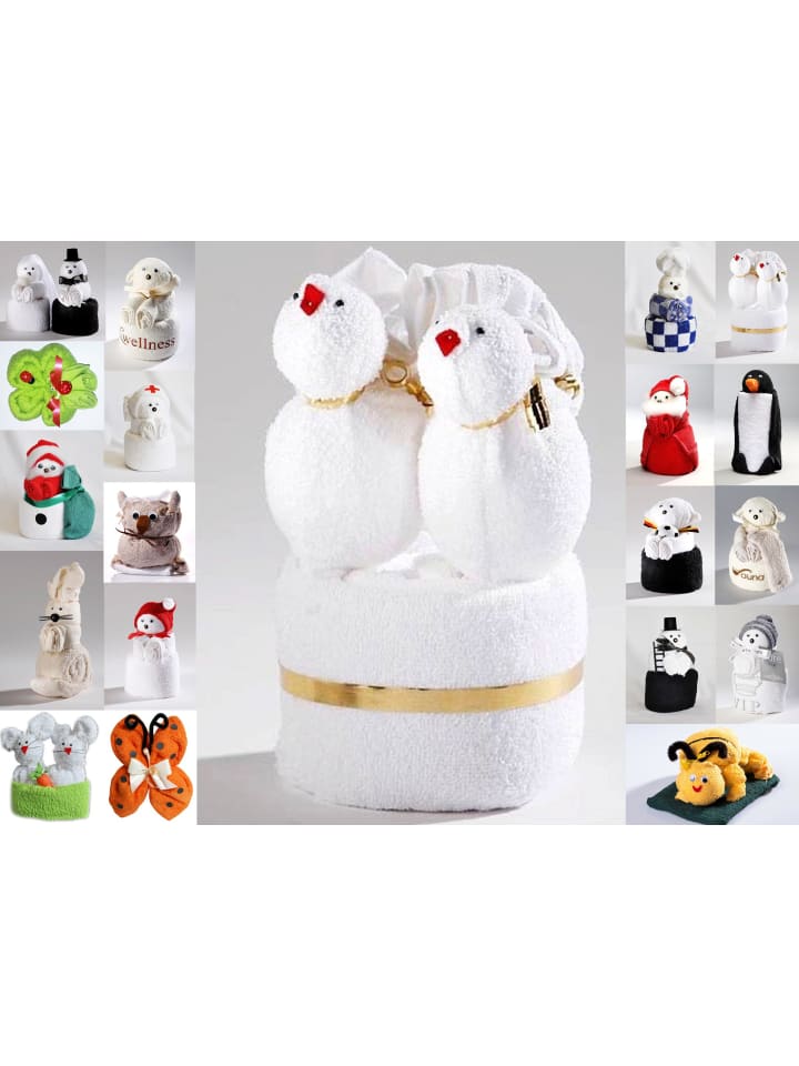 Frottier Geschenk Set Handarbeit Origami Love Birds
