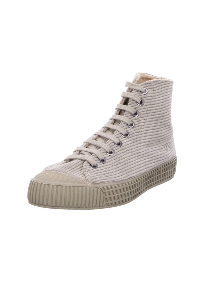 Schnürschuh in grau