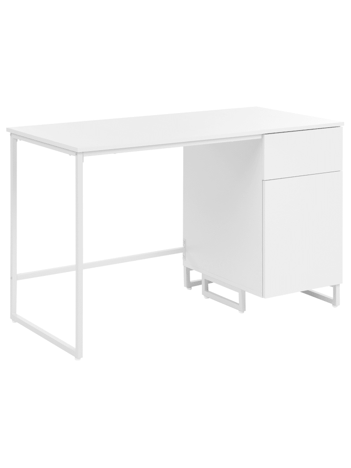 Schreibtisch LEXTON in Weiß - (W) 120 x (H) 75 x (L) 60 cm
