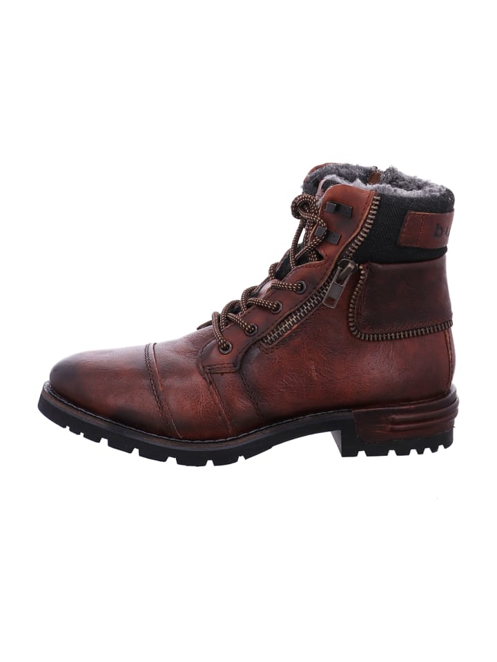 Schnürboots in Braun