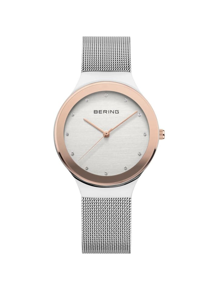 Quarzuhr für Damen in silber