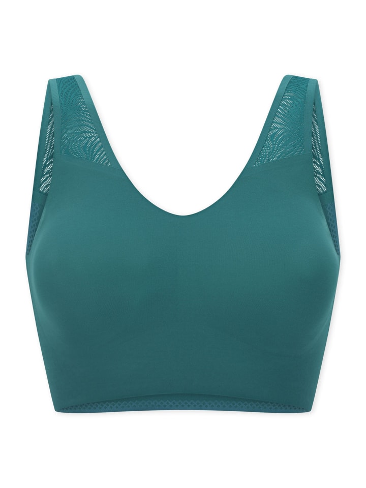 Bustier Invisible Soft Lace in grün