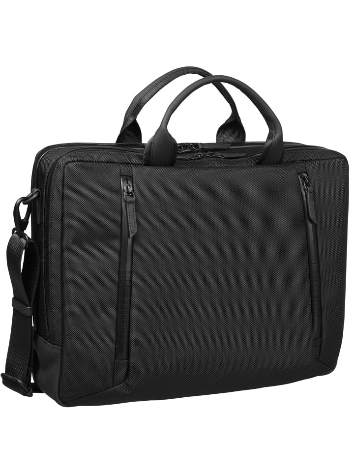 Helsinki Aktentasche 42 cm Laptopfach schwarz