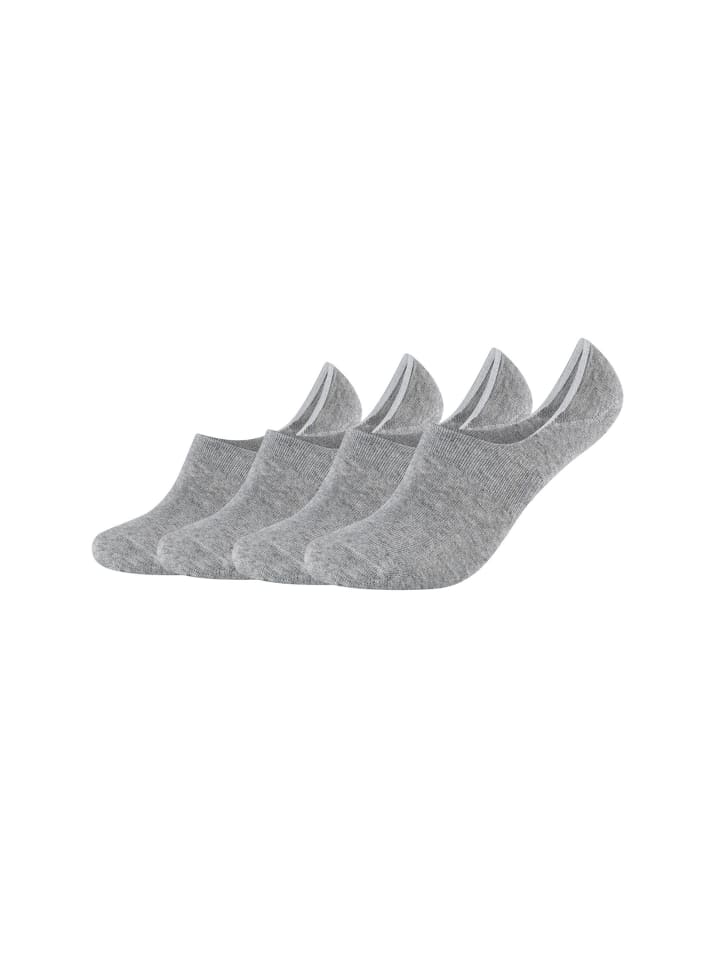 Füßlinge 4er Pack grey