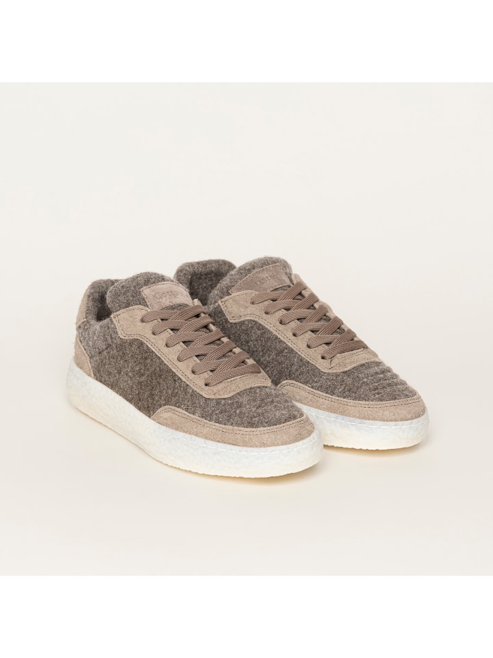 Sneaker Wool Blaze in nutmeg mele