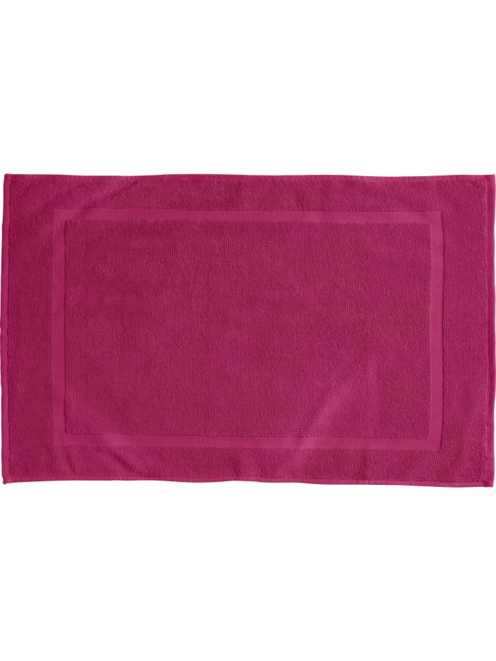 Frottier Duschvorlage Chicago in fuchsia