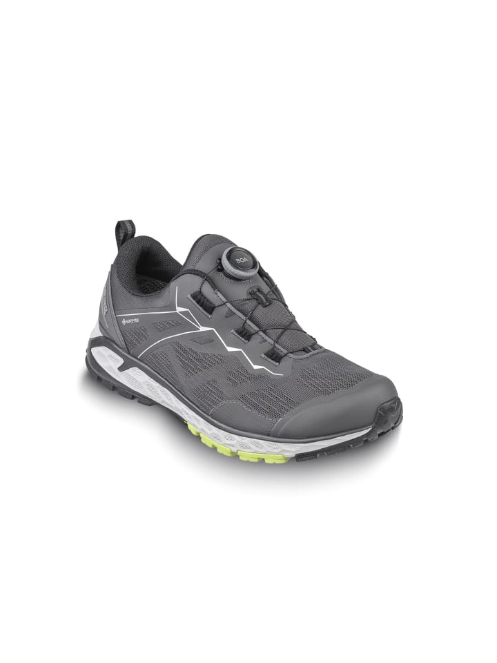 Schnürschuh Power Walker Boa 3.5 in anthrazit/silber