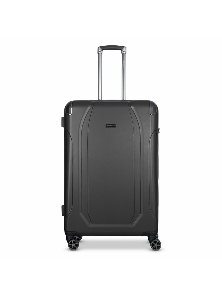 Valencia 4 Rollen Trolley L 77 cm black