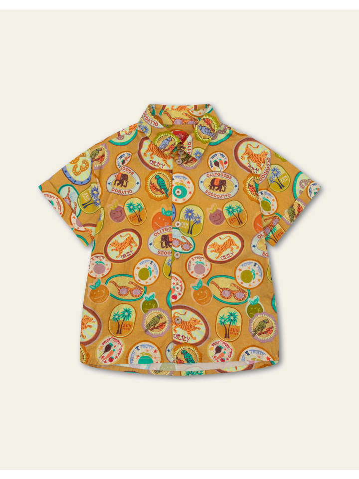 Bikkel Bluse in Beige