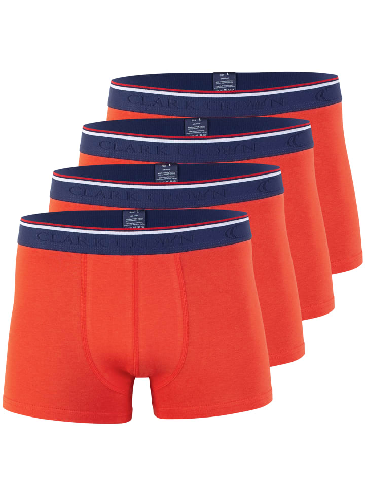 Modal Boxershorts 4er Pack in Cherry Tomato