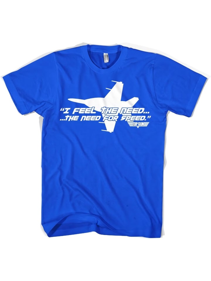 T-Shirt in Blau
