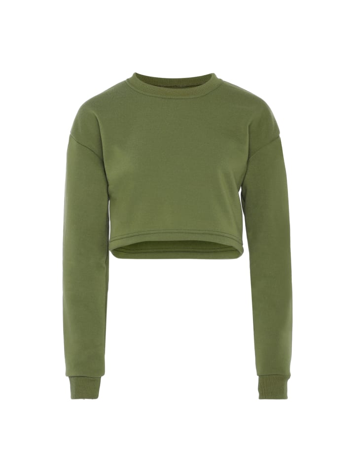 Damen Sweatshirt in Militär