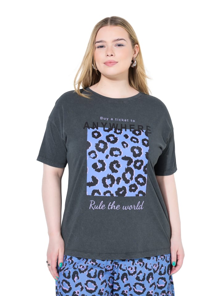 Shirt in anthrazit