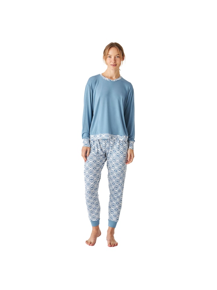 Schlafanzug in Blue