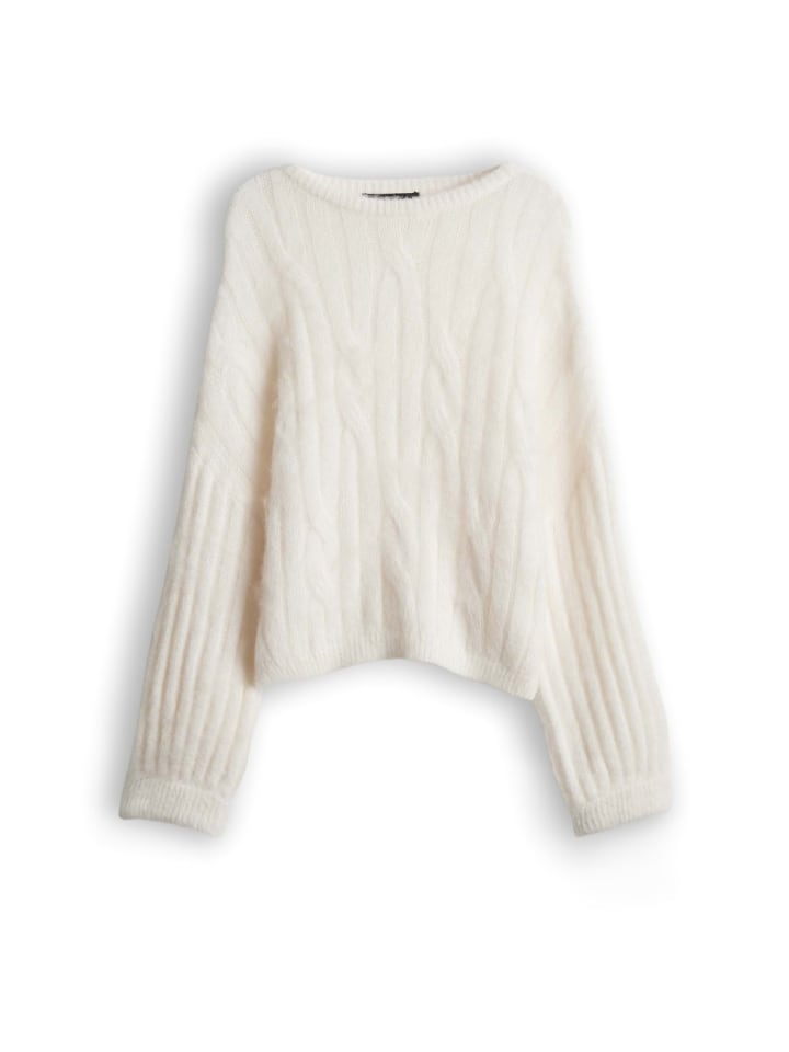Twissa Strickpullover in Soft Cream