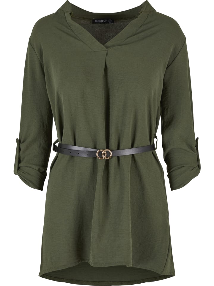 Blouse in green