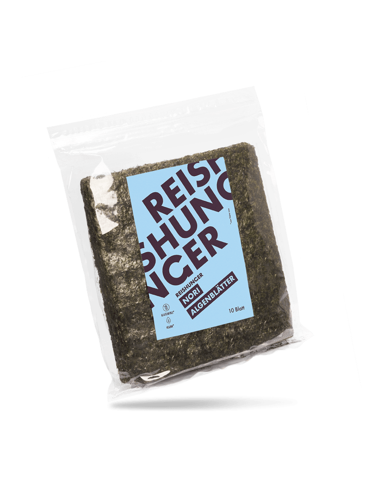 Sushi Algenblätter, Nori, Gold-Qualität, 10 Blätter/Packung (28g)