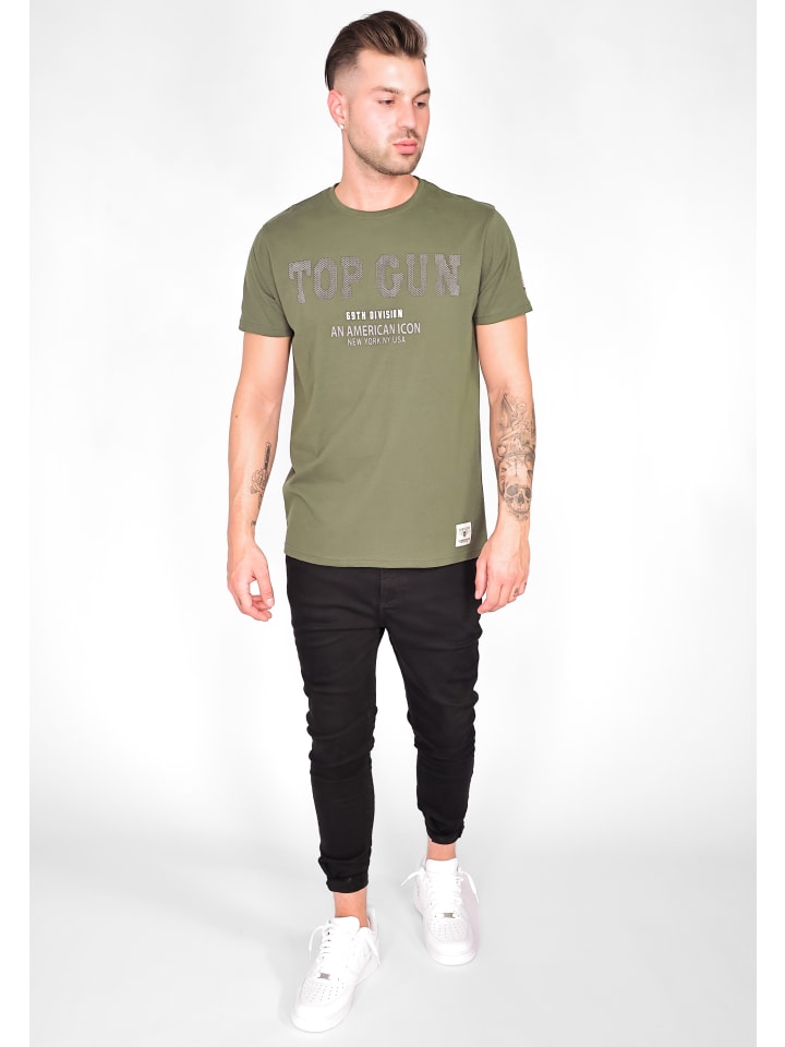 TOP GUN T-Shirt TG20213006 in oliv günstig kaufen | limango