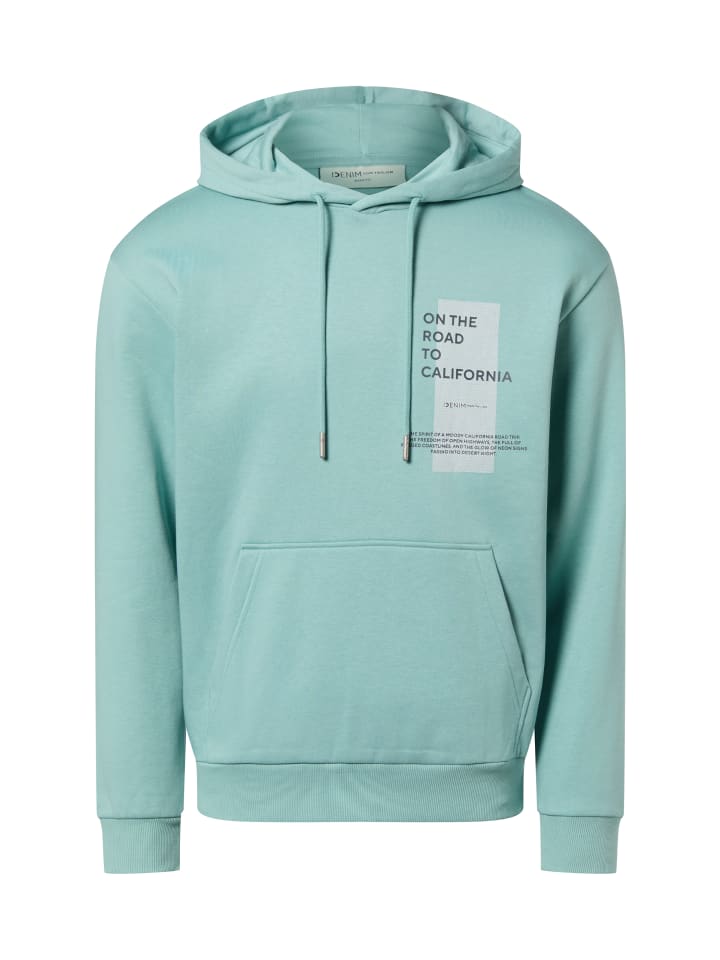 Hoodie in türkis - 0002