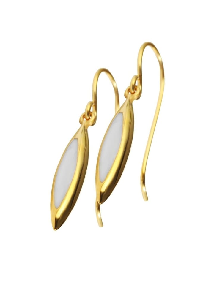 Damen Ohrringe aus Edelstahl in gold