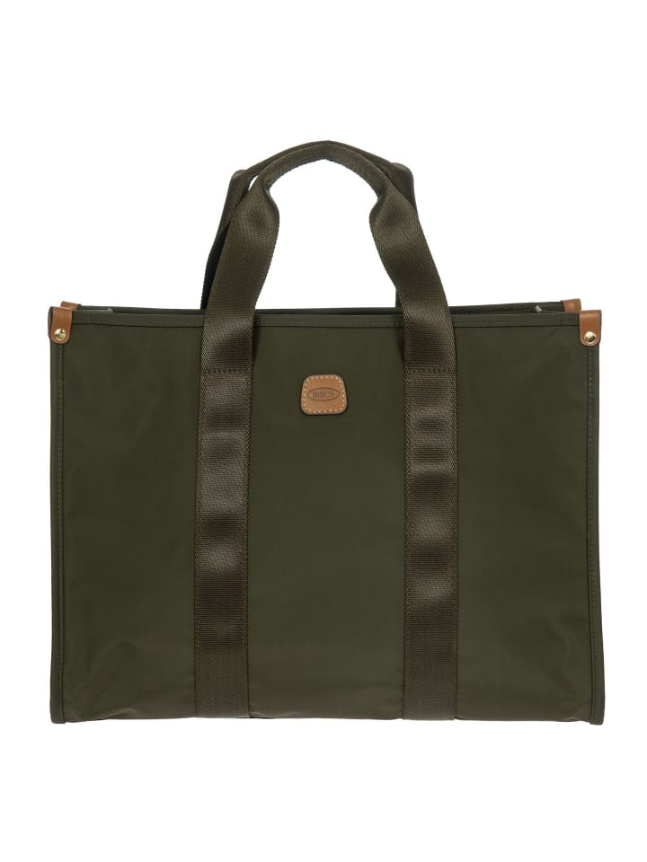 X-Collection Shopper Tasche M 40.5 cm Laptopfach olive