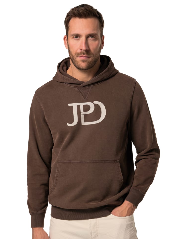 Sweatshirt in pinienbraun