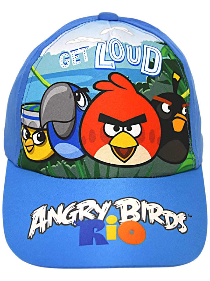 Basecap Angry Birds - Get Loud in Hellblau