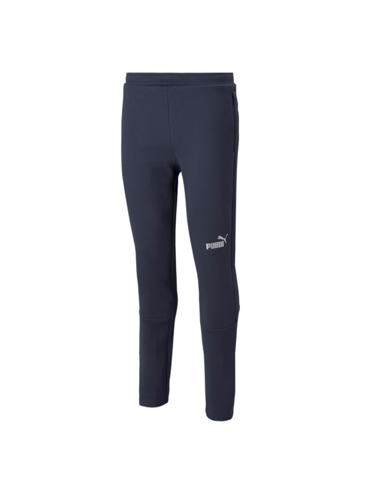 Jogginghose mit verschließbaren Taschen in blau