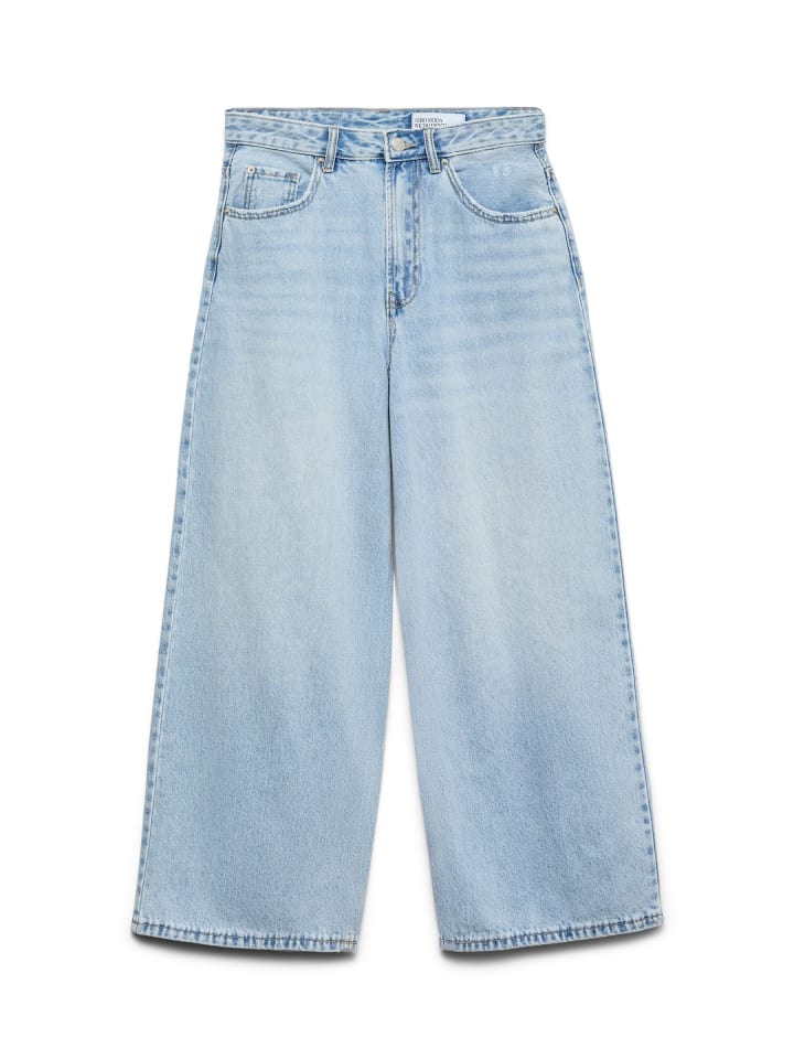 Weit geschnitten in Light Blue Denim
