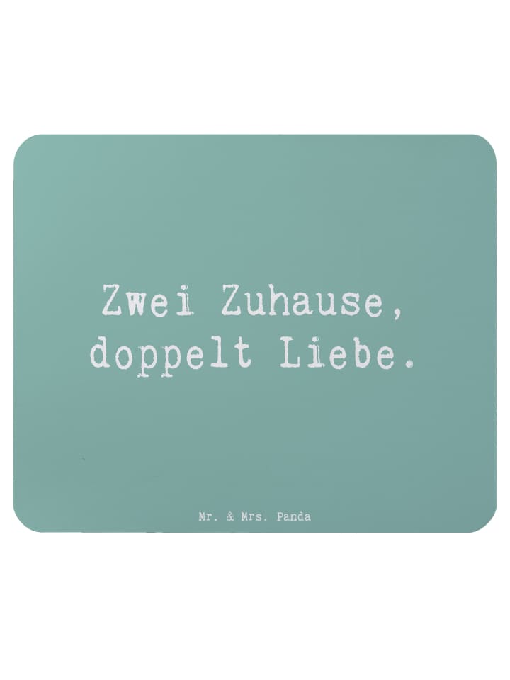 Mauspad Spruch Trennung von den Eltern mit Spruch in Meeresbrise