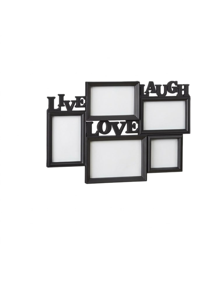 4 x Bilderrahmen in Schwarz - (B)45,5 x (H)31 cm