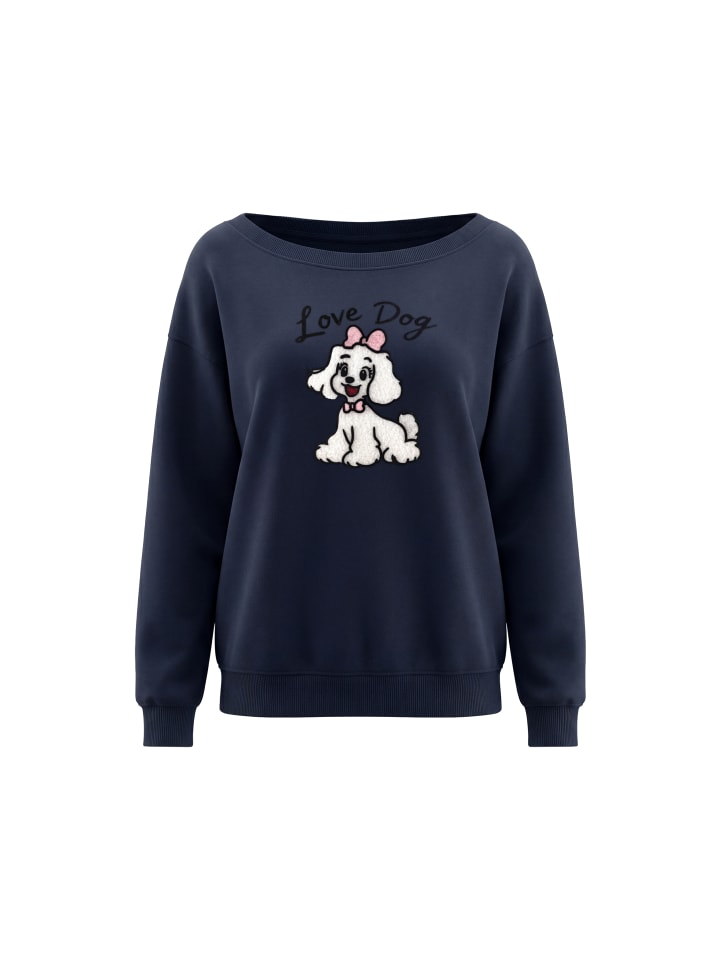 Women Sweatshirt in Navy