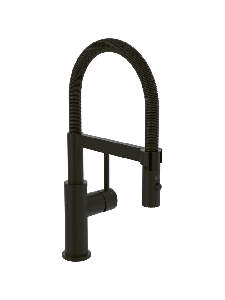 Küchenarmatur Steel Expert Compact in Schwarz 14,3 cm