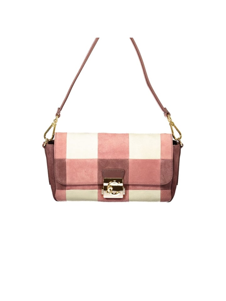 Pink Leder Damen Tasche