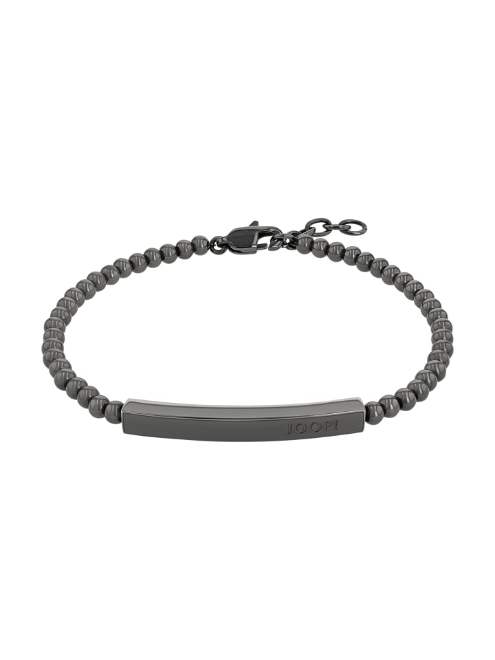 Armband Edelstahl, IP Gun in Grau