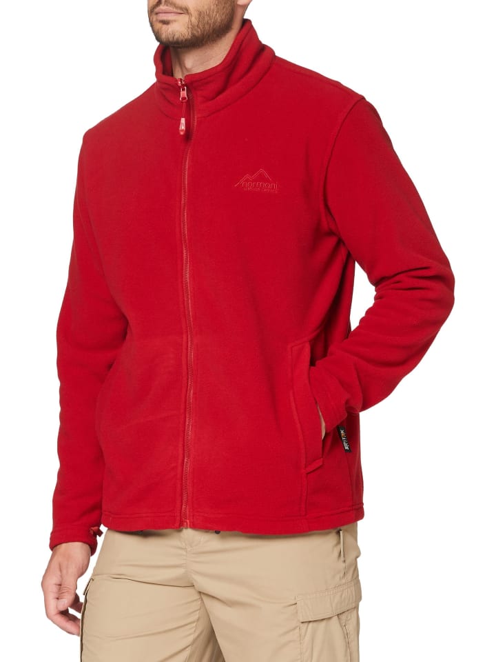 Herren Fleecejacke Laanila in Rot
