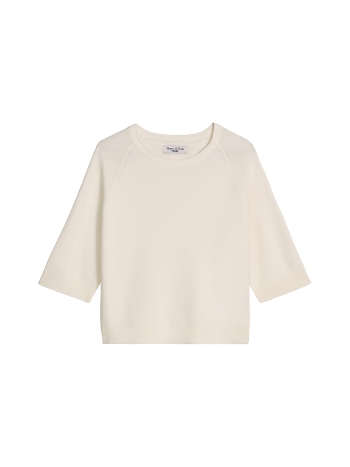 Pullover relaxed in Silky White