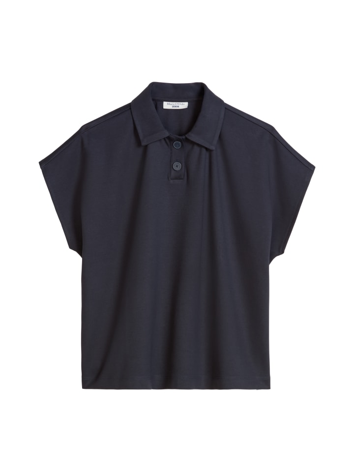 Poloshirt wide in Blue Depths