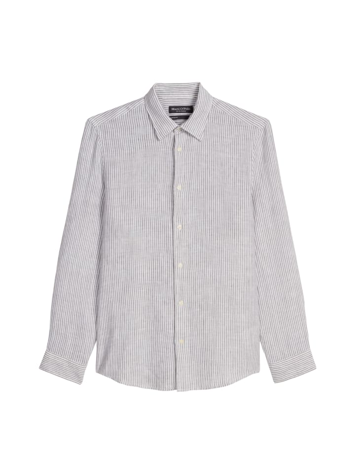 Hemd regular in Medium Grey