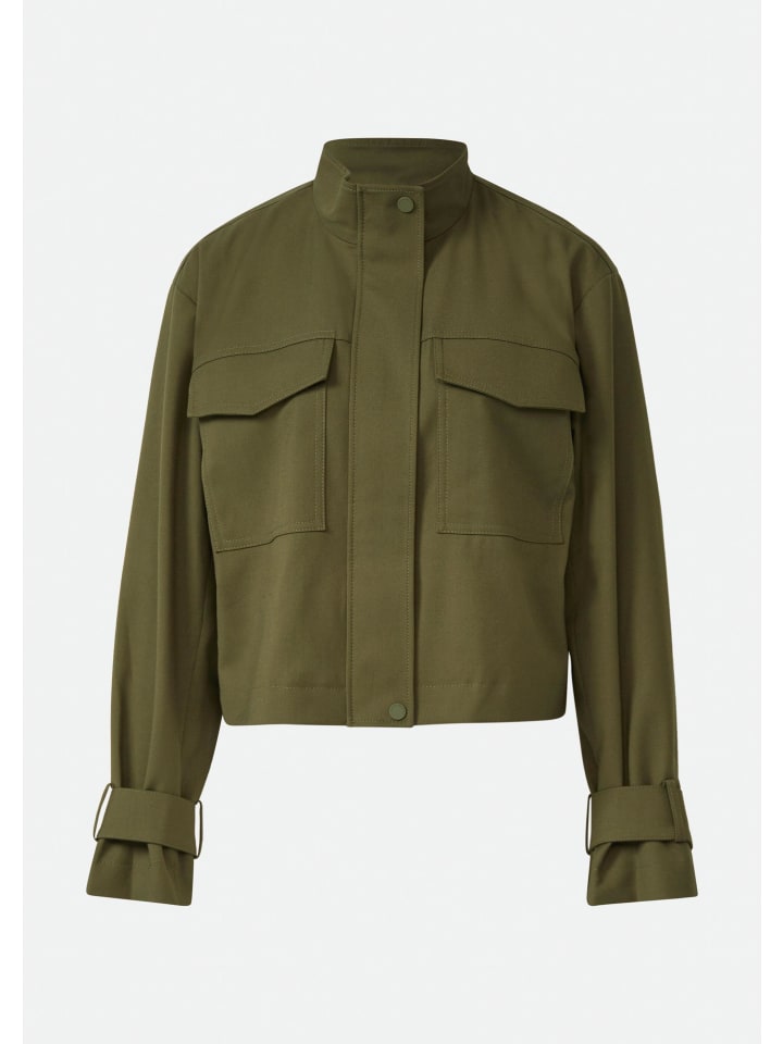 Indoor-Jacke  in  7994_olivgrün