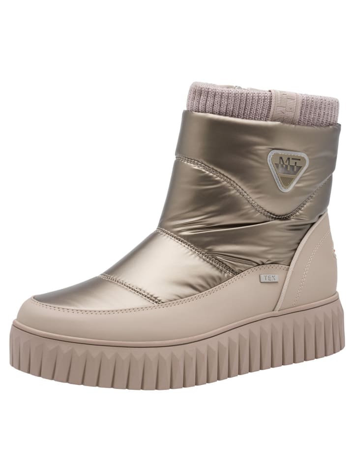 Stiefelette in TAUPE COMB