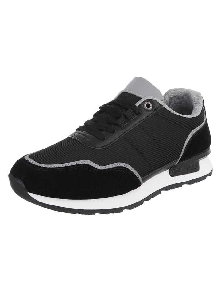 Freizeitschuh in Schwarz und Weiß