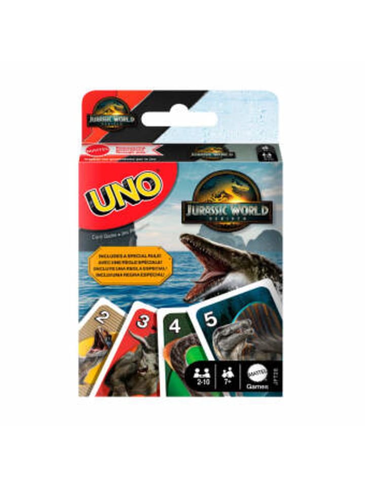 Spiel - UNO Jurassic World 4