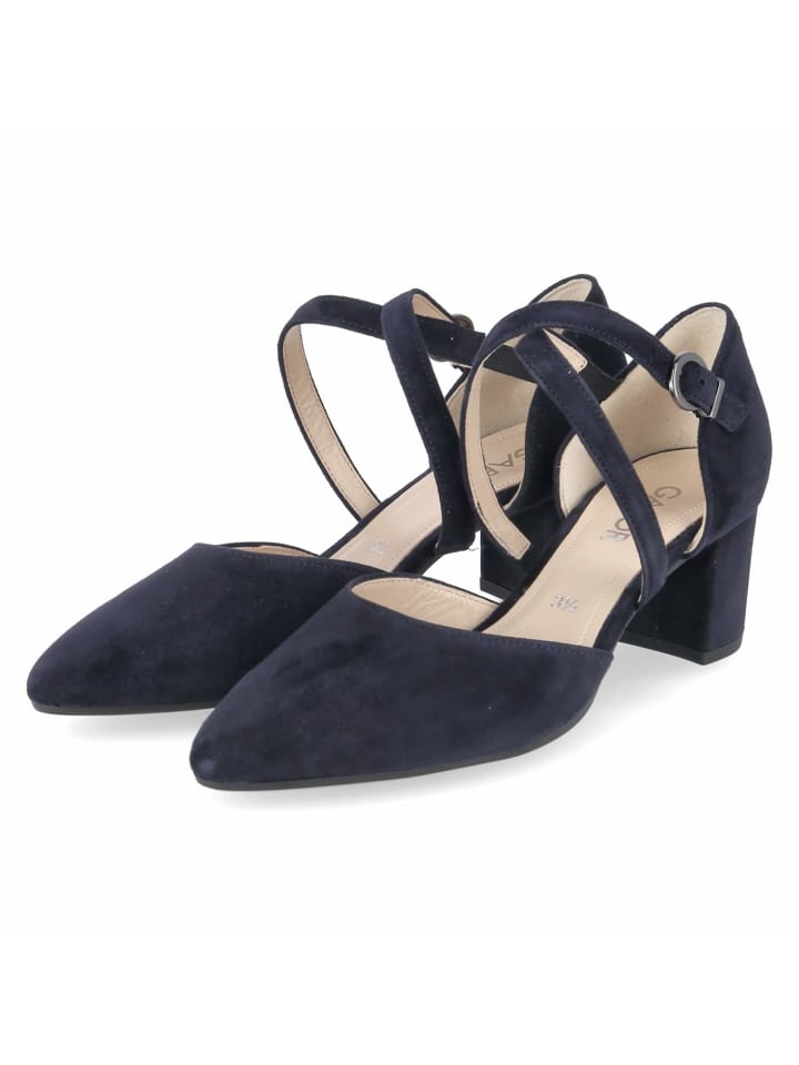 Pumps in blau