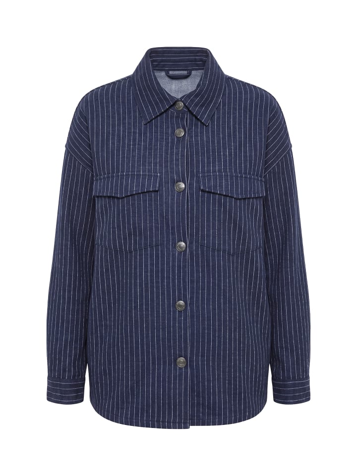 Sweatshirt in dunkles marine