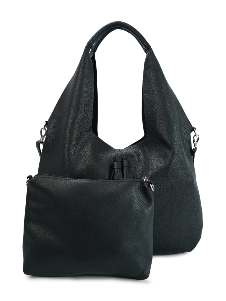 Schultertasche AVEL in jet black
