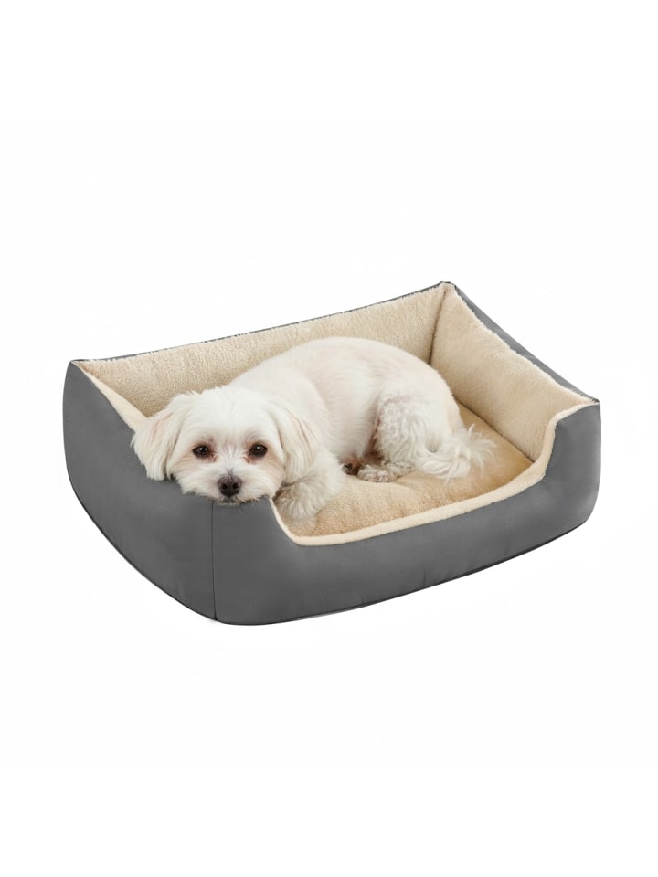 Hundebett Beakon in Grau-Beige - (B)55 x (H)21 x (T)70 cm