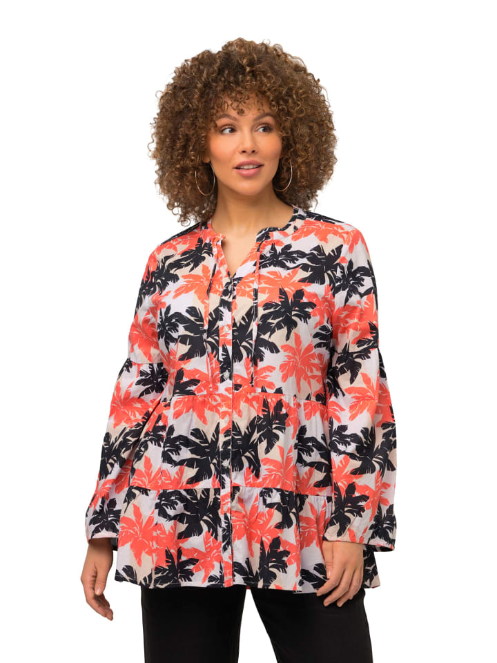 Bluse in mandarine
