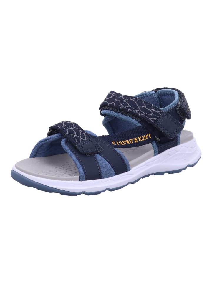 Sandale in blau